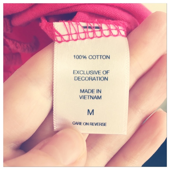 New York & Company Soho Tank Fringe Hot Pink - Picture 6 of 8